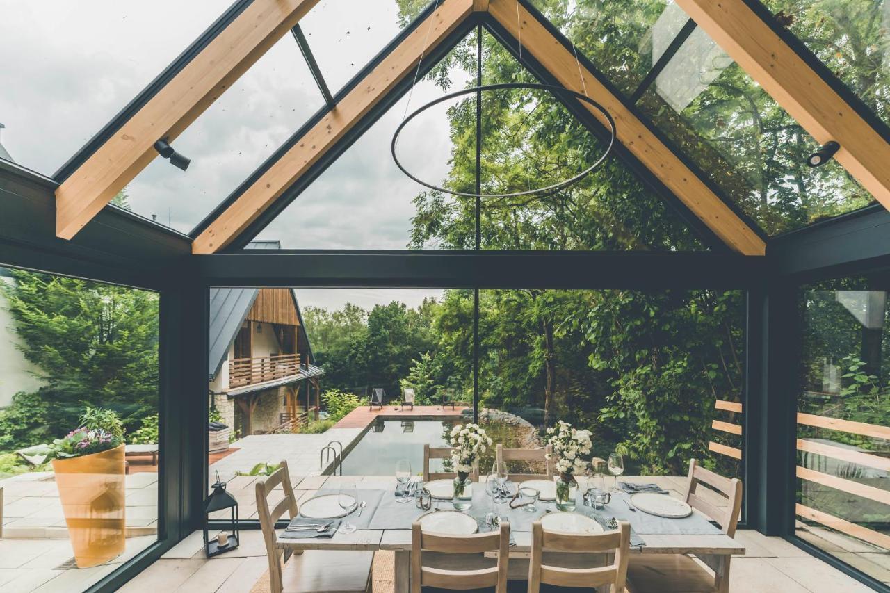 Hotel Lubinowe Wzgorze - Wioska Zdrowia Nałęczów Exterior foto