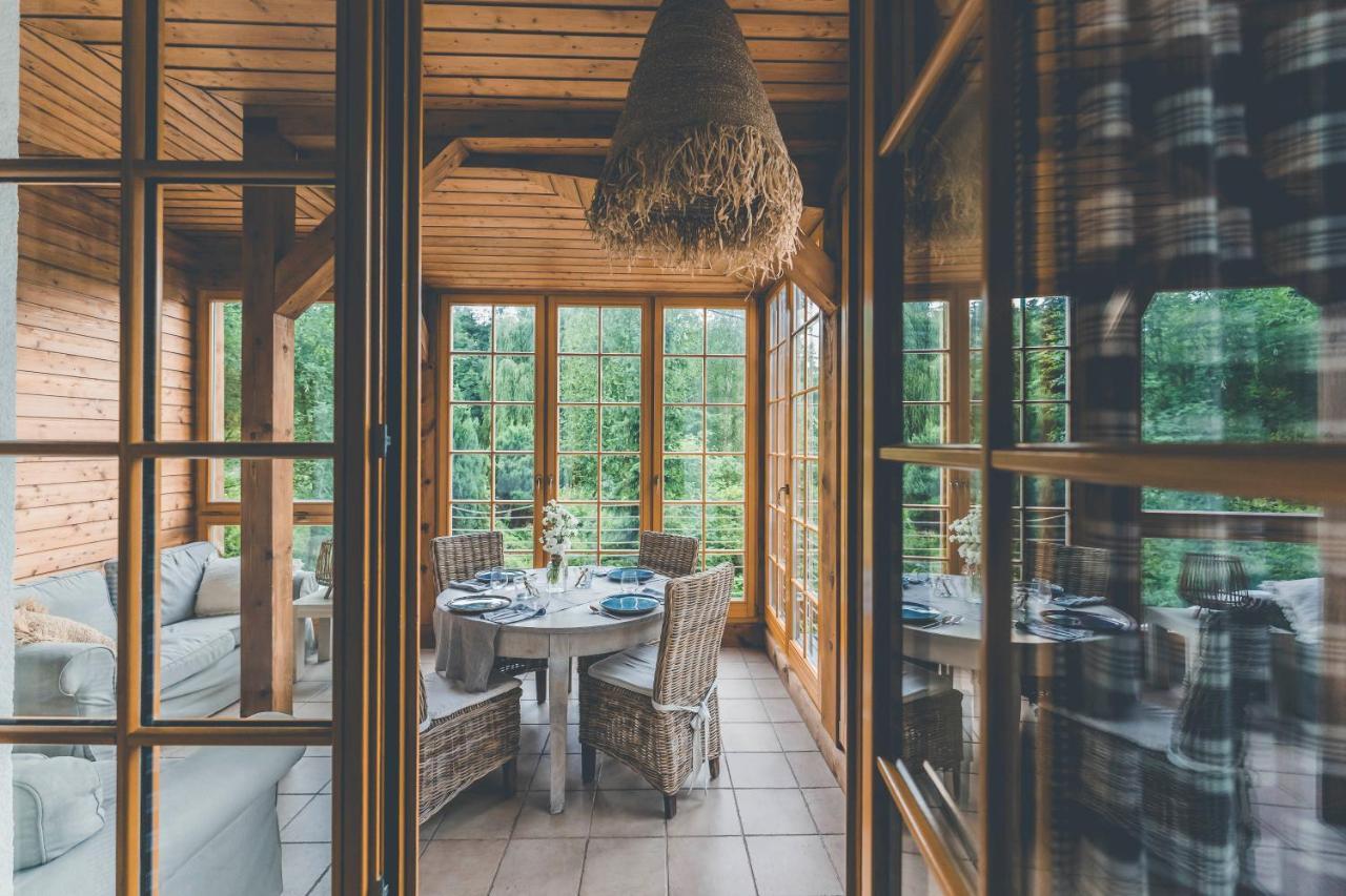 Hotel Lubinowe Wzgorze - Wioska Zdrowia Nałęczów Exterior foto